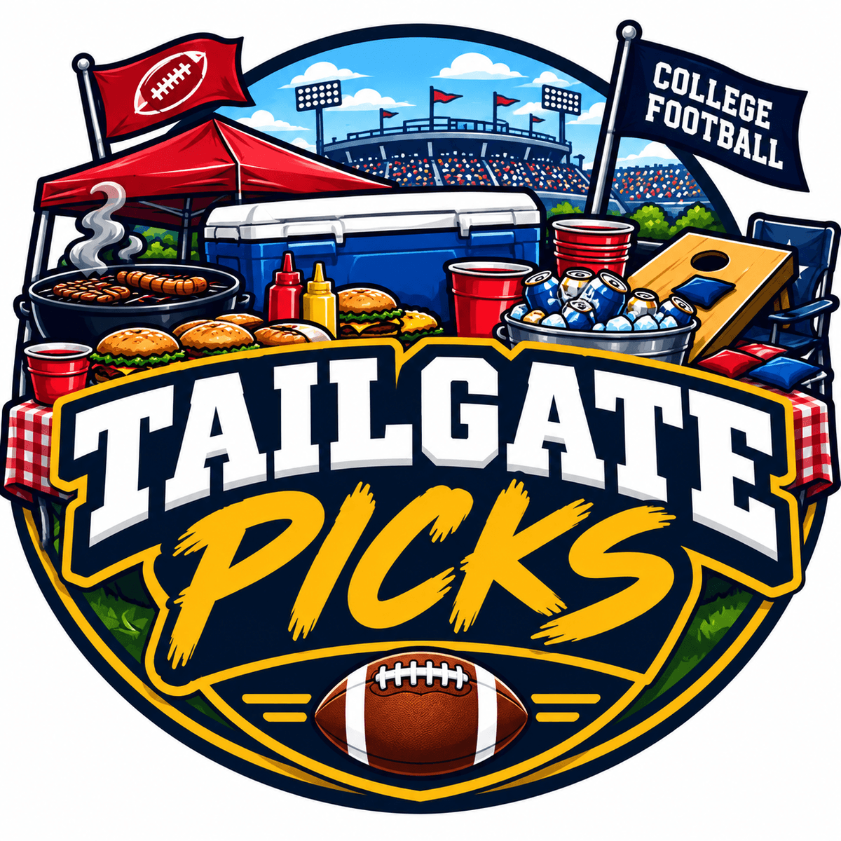 Tailgate Picks — a college football tailgate